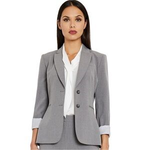 Women's Gray Blazer Size 14